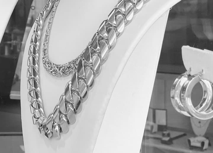 Natural diamond Cuban chain