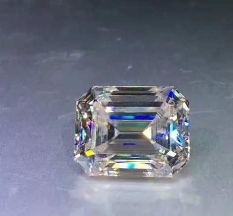 HPHT emerald cut 1.20 ct G VS2